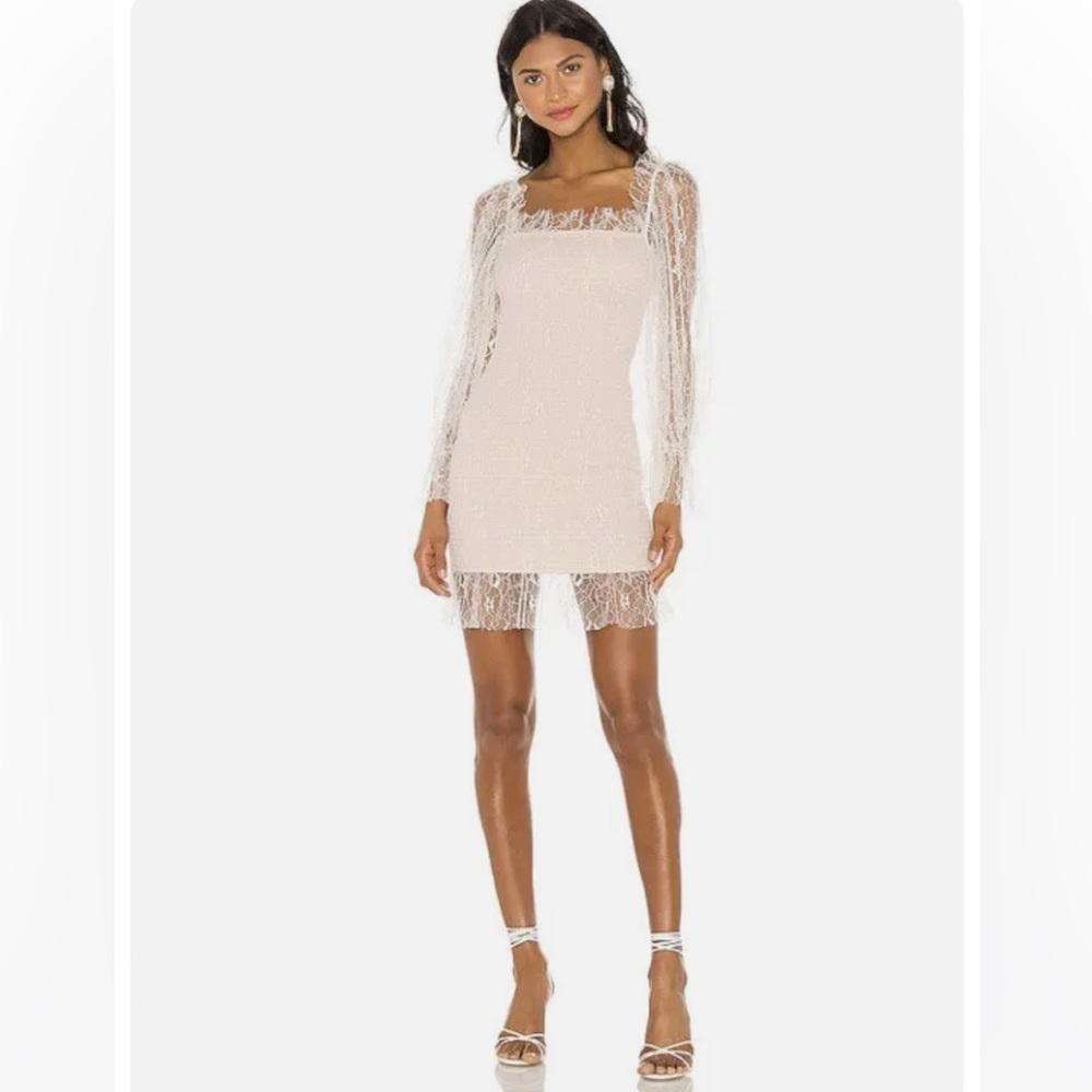 Alice McCall After Dark Mini Dress Shell Lace